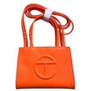 Telfar Vibrant Orange Mini Bag